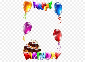 Birthday cake Picture frame Clip art - Happy Birthday Frame 