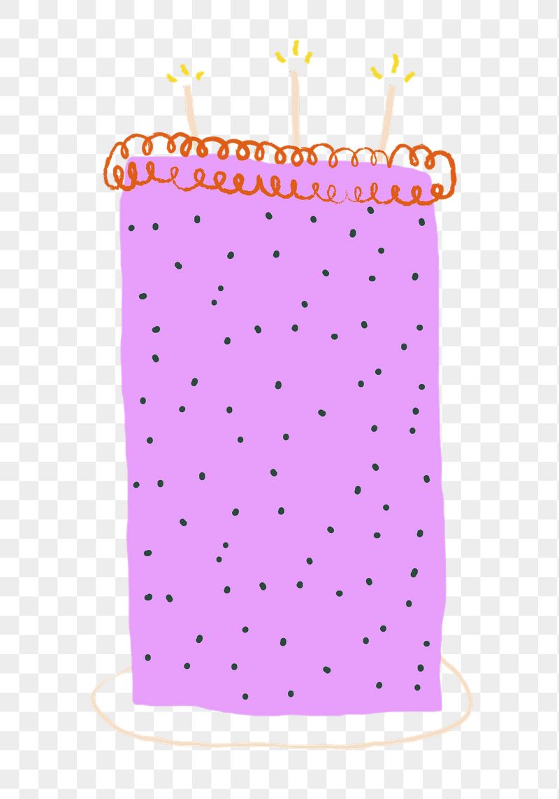 Birthday cake png doodle sticker, | Free PNG - rawpixel