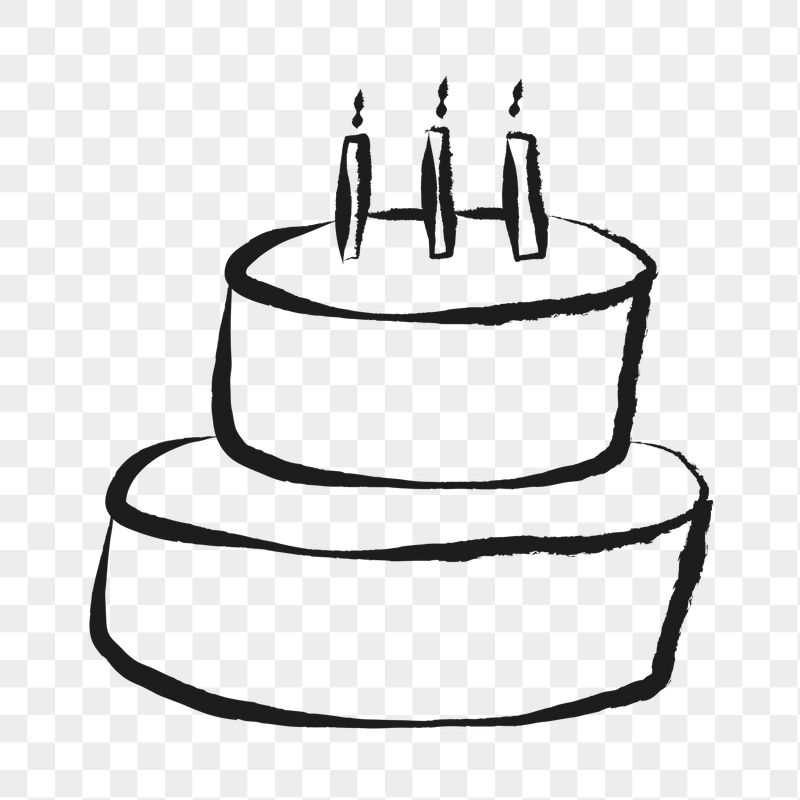 Birthday cake png sticker, celebration | Free PNG Illustration - rawpixel