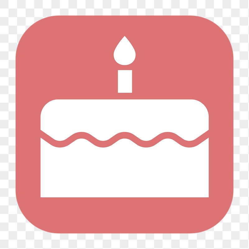 Birthday cake png sticker, flat | Free Icons - rawpixel