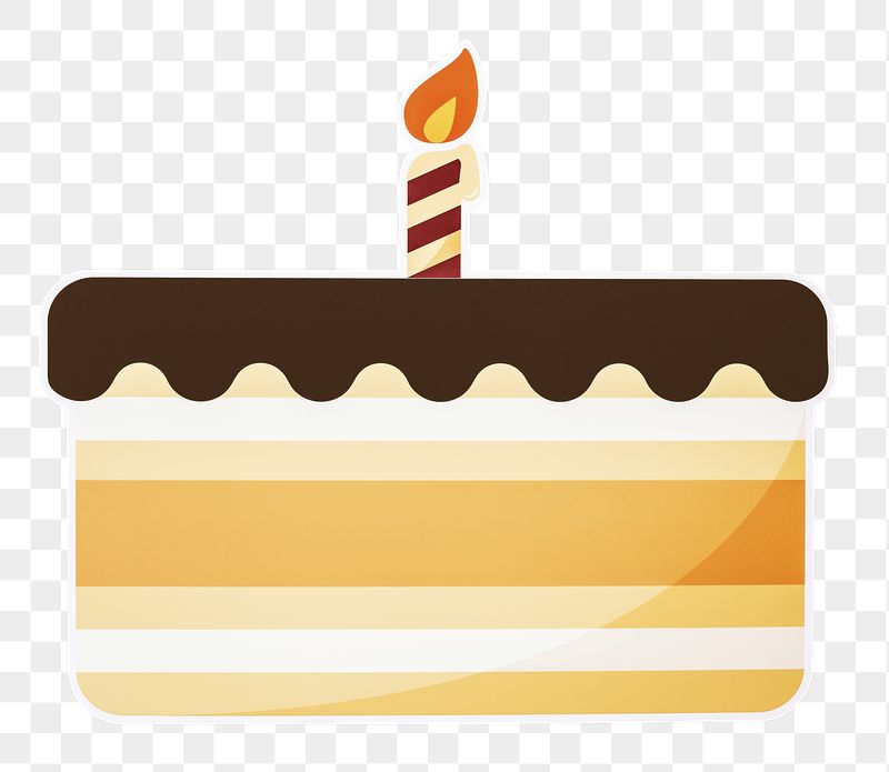 Birthday cake png sticker, transparent | Free PNG - rawpixel