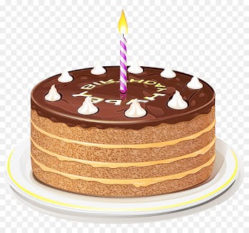 Birthday Cake, Sachertorte, Chocolate Cake, Cake, Food PNG