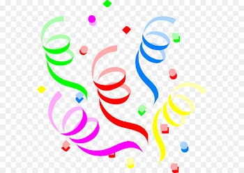 Birthday cake Serpentine streamer Party Clip art - Birthday 