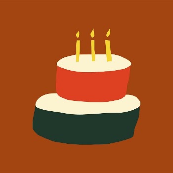 Birthday cake sticker, cute doodle | Free PSD Illustration - rawpixel