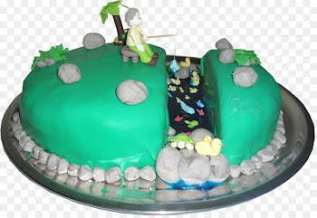 Birthday cake Sugar cake Sugar paste Cake decorating - abacaxi banner 