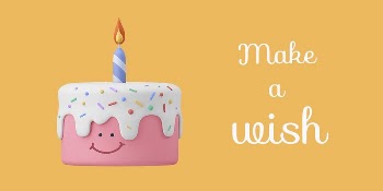Birthday cake Twitter post template, | Free PSD Template - rawpixel