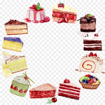 Birthday cake Watercolor painting Wedding cake Clip art - Watercolor cake 