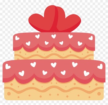 Birthday Cake Wedding Cake Clip Art - Imágenes De Caricaturas De Amor