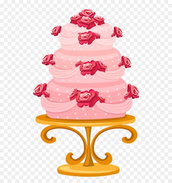 Birthday cake Wedding cake Cupcake - Cake with Roses PNG Clipart Image 