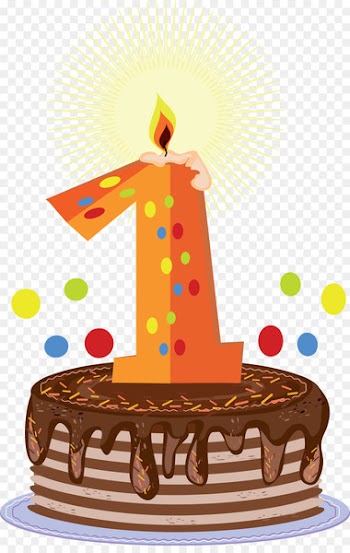 Birthday cake Wedding invitation Clip art - 1st 