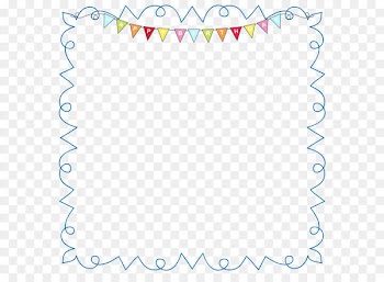 Birthday cake Wedding invitation Clip art - Happy BirthdayFrame PNG Clipart Picture 