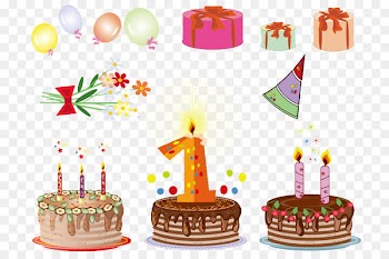 Birthday cake Wedding invitation Clip art - Various elements birthday 