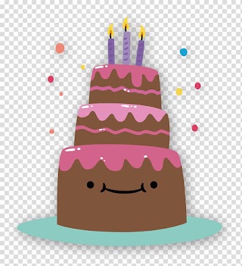 Birthday cake Wish Greeting card Happy Birthday to You, Cartoon chocolate cake transparent background PNG clipart
