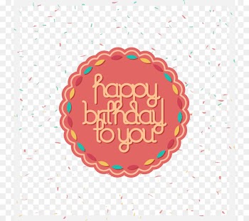 Birthday cake Wish Greeting card Happy Birthday to You - Happy Birthday pink circular icon 