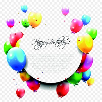 Birthday cake Wish Happy Birthday to You Greeting - Colorful balloons 