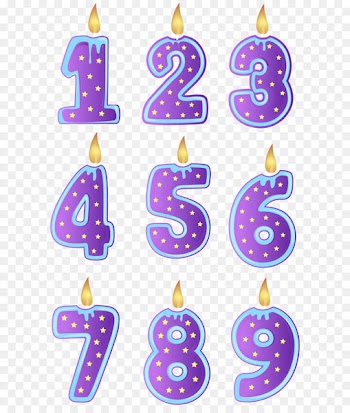 Birthday Candle Clip art - Birthday Candles Transparent PNG Clip Art Image 