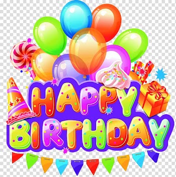 Birthday celebration transparent background PNG clipart