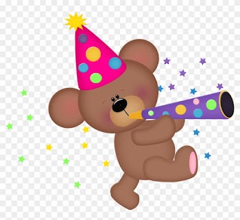 Birthday Clipart, Art Birthday, Birthday Ideas, Bear - Party Bear Clip Art