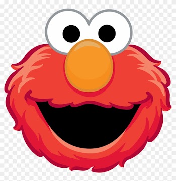 Birthday Clipart Elmo - Sesame Street Printable Masks