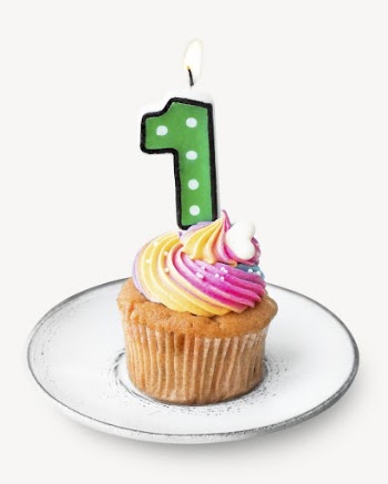 Birthday cupcake, celebration dessert isolated | Free PSD - rawpixel