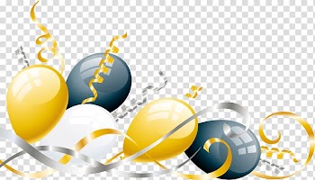 Birthday Desktop Balloon Party , Birthday transparent background PNG clipart