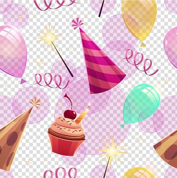 Birthday Euclidean , Creative birthday background material transparent background PNG clipart