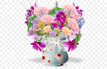 Birthday Flower bouquet Clip art Butterfly - bouquet of orchids 