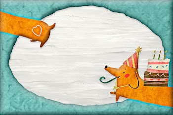 Birthday frame in plasticine clay style | Free stock illustration | High Resolution graphic