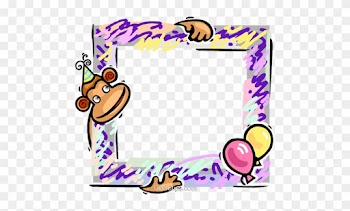 Birthday Frame Royalty Free Vector Clip Art Illustration - Birthday Frame