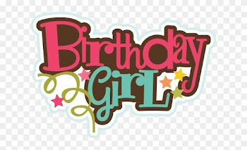 Birthday Girl Clipart Free - Happy Birthday Girl Png