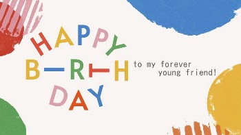 Birthday greeting blog banner template, | Free Vector Template - rawpixel