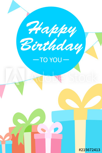 Birthday greeting card