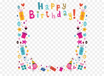 Birthday Greeting card Clip art - Happy Birthday poster background shading 
