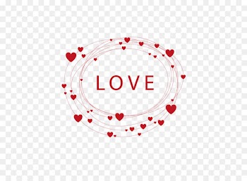 Birthday Happiness Wish Boyfriend Greeting card - Vector circle of love 