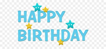 Birthday Happy Greeting card Wish Happiness - Happy Birthday Transparent Blue PNG Picture 