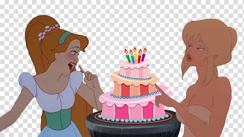 Birthday Holli and Lina transparent background PNG clipart