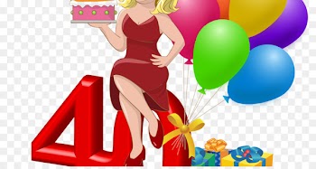 Birthday Illustration Clip art Image Happiness - 40 anos 