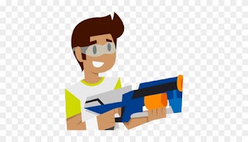 Birthday Parties Apex - Nerf Gun Clip Art
