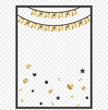 Birthday Party Anniversary Poster Pattern - Stars, bunting, birthday posters 