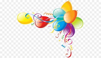 Birthday Party Balloon Ribbon Clip art - Birthday 