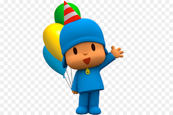 Birthday Party Cartoon - pocoyo png download - 500*600 - Free ...