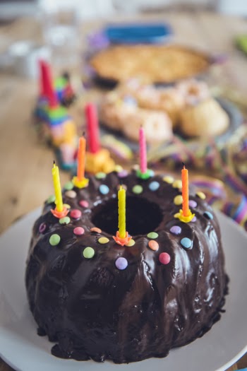 Birthday Party Choco Cake 