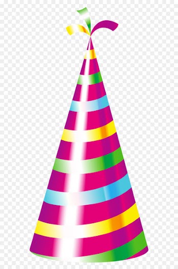 Birthday Party hat Clip art - Party Hat PNG Clipart Image 
