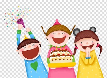 Birthday party transparent background PNG clipart