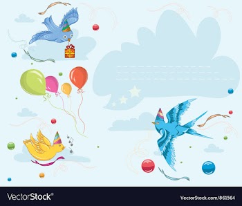 Birthday party vector image