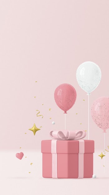 Birthday phone wallpaper, 3d aesthetic | Free Photo - rawpixel