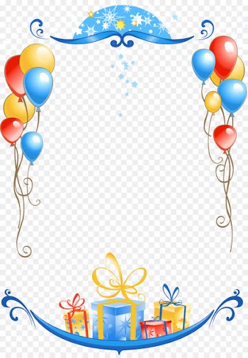 Birthday Picture Frames Greeting & Note Cards Clip art - birthday border 