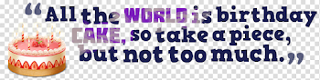 Birthday Quotes PNG Transparent Image