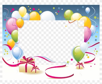 Birthday Transparent Png Photo Frame - Happy Birthday Messages For Twins