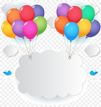 Birthday Wish Balloon Clip art - Vector dialog balloon 